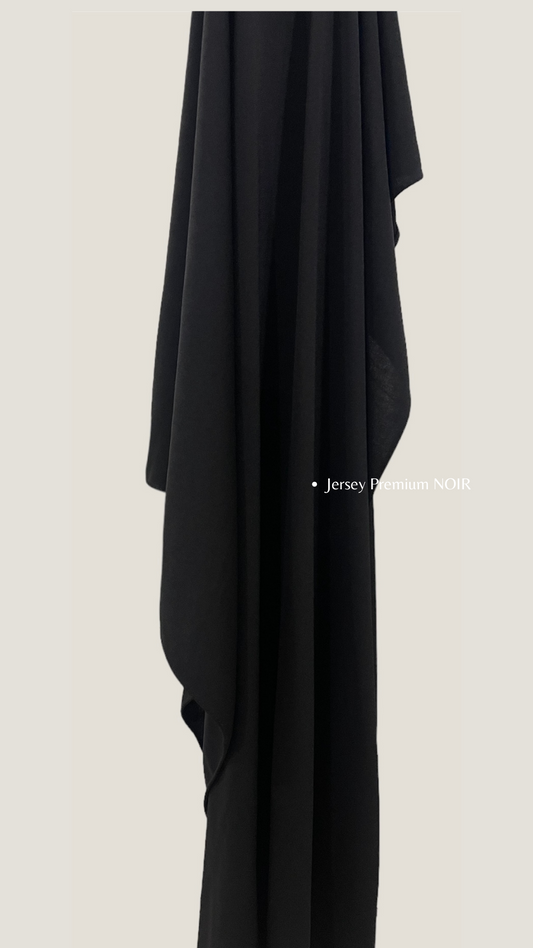 Hijab Jersey Premium H [NOIR]