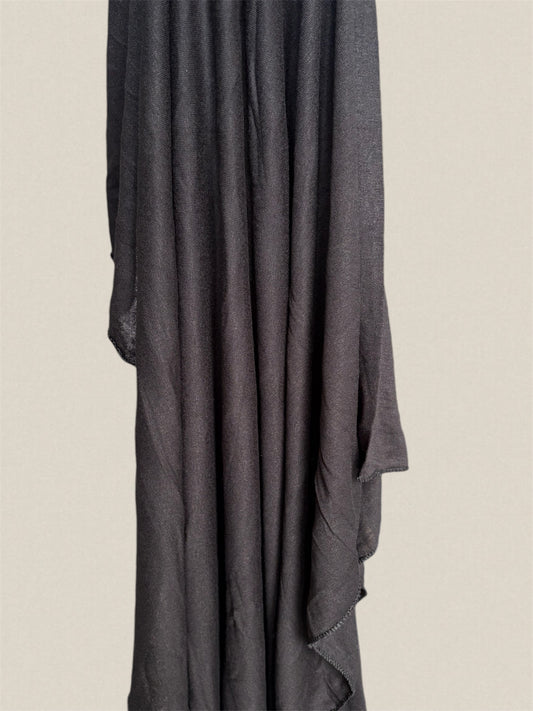 Voile Jersey Coton [NOIR]